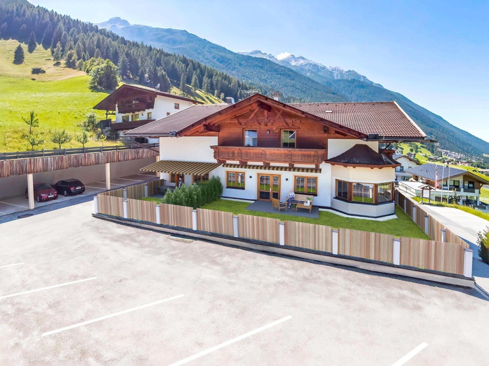 Plush Apartment With Mountain Views ノイシュティフト・イム・シュトゥーバイタール エクステリア 写真